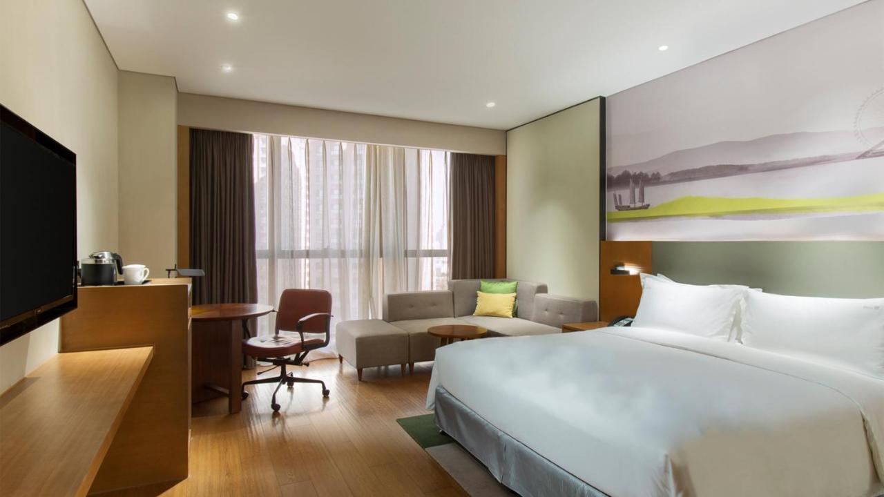 Holiday Inn & Suites Tianjin Downtown By Ihg,Tianjin Drum Tower,Joycity Shopping Mall,Tianjin Ancient Cultural Street,Haihe River,The Porcelain House,Convenient Access To Tianjin Binhai International Airport Exteriér fotografie