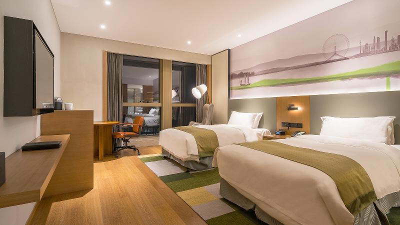 Holiday Inn & Suites Tianjin Downtown By Ihg,Tianjin Drum Tower,Joycity Shopping Mall,Tianjin Ancient Cultural Street,Haihe River,The Porcelain House,Convenient Access To Tianjin Binhai International Airport Exteriér fotografie